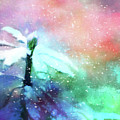 Snowy Winter Abstract